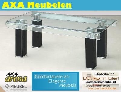 HOOGGLANS WIT ZWART SWAROVSKI STEEN WOONKAMER MEUBELEN AXA BREDA DEN HAAG