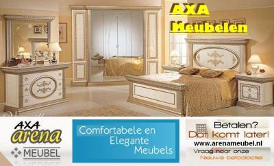 VERSAILLES HOOGGLANS WOONKAMERS slaapkamers MEUBELEN AXA BREDA DEN HAAG