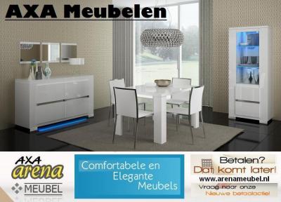 LAAGSTE PRIJS MODERN HOOGGLANS WIT WOONKAMER MEUBELEN AXA BREDA DEN HAAG verschillende kleuren licht