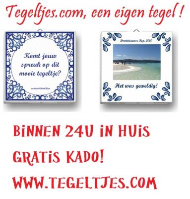 Tegeltje met foto !! www.Tegeltjes.com