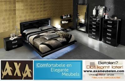Luxe design zwevend italiaanse hoogglans slaapkamer meubelen AXA rotterdam breda den haag