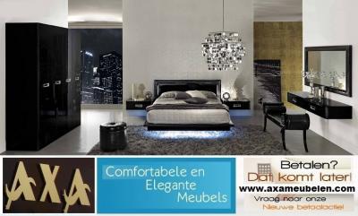 Luxe design zwevend italiaanse hoogglans slaapkamer meubelen AXA rotterdam breda den haag