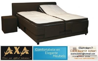 Boxspring bedden lcd flatscreen tv dvd meubels AXA ROTTERDAM