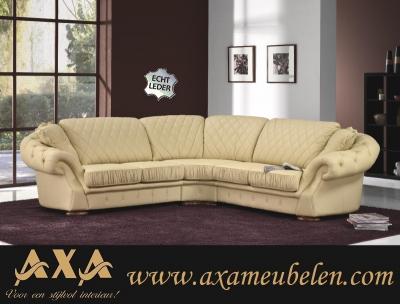 lederen hoekbankstellen AXA Meubelen ROTTERDAM Breda DenHaag