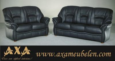 leren hoge rug bankstel AXA meubels Rotterdam Breda Den Haag