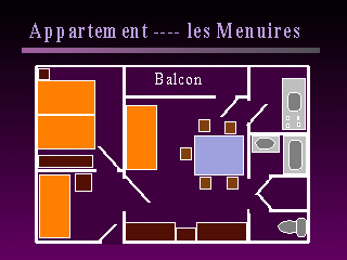 Wintersport:4/5 pers. Appartement te huur in les Menuires