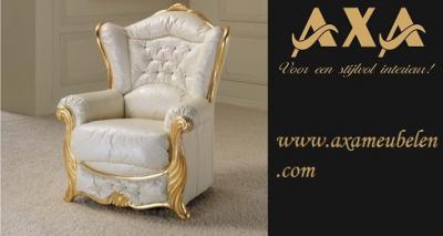 barok tronen armstoel troonfauteuil troonstoel meubels Breda