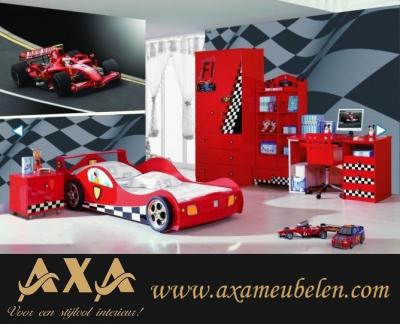 ferrari autobed racebed AXA meubels Rotterdam Breda Den Haag