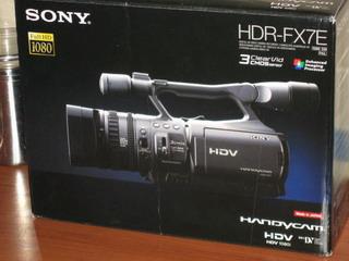 Gloednieuwe Sony HDR-FX7 3CMOS HDV 1080i-camcorder
