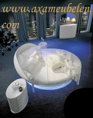 ronde slaapkamers moderne bedden AXA meubelen Breda Den Haag