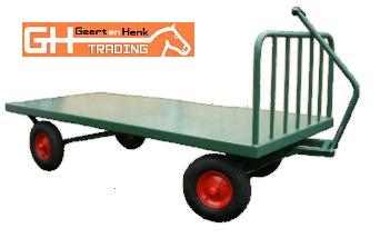 Voerderkar-kar-platte wagen-strowagen 