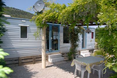 Stacaravan te huur in Zuid-Frankrijk