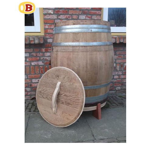 Houten regentonnen