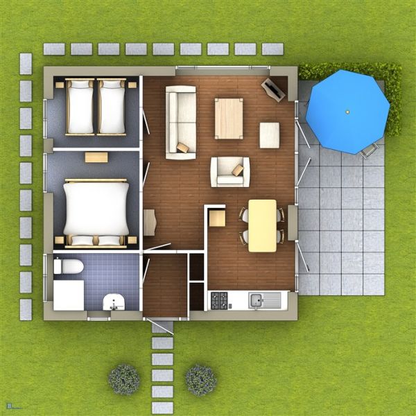 Zelf uw eigen 'echte' vakantiewoning (af) bouwen !!