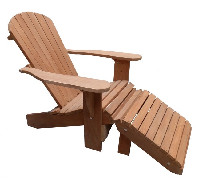 Mahonie Classic Adirondack; Amerikaanse tuinstoel van OYAchairs