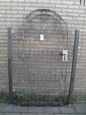 romantische smeedijzeren poort