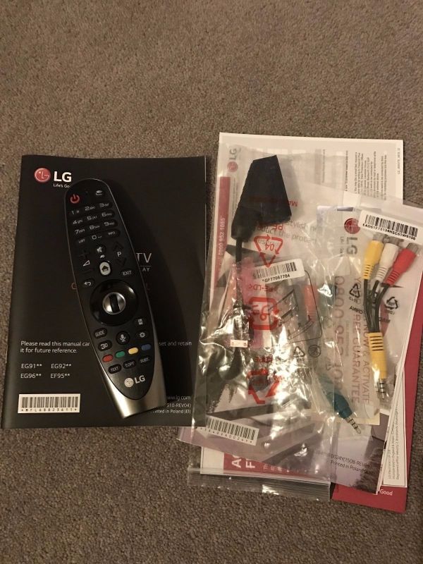 LG OLED65B6P Flat 65-Inch 4K Ultra HD Smart OLED TV (2016 Model)