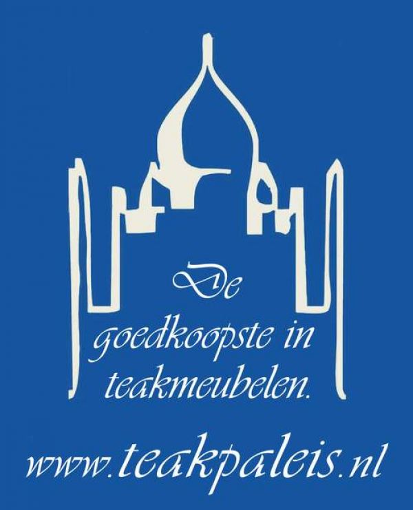 Grote teakmeubelshow van teakmeubelen bij teakpaleis in beringe en baarle-hertog