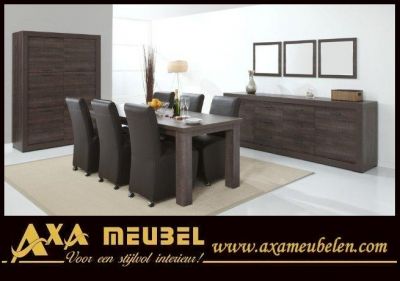 Moderne woonkamer inrichting AXA Meubelen Rotterdam Den Haag