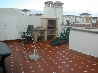 boven bungalow in villa marin bij golfbanen 