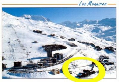 Wintersport: 4/5 persoons appartement te huur in Les Menuires