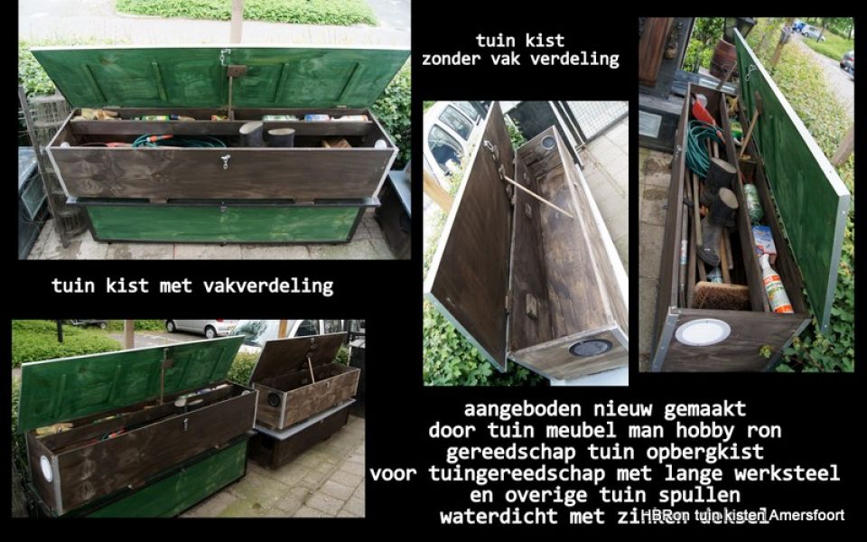 Aangeboden tuin kisten waterdicht