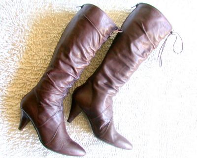 dames lederen laarzen