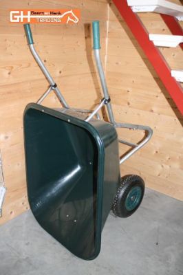 Kruiwagen platte wagen strowagen 