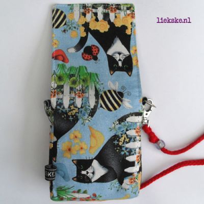 Katten tasje: Lieve Tuinpoezen