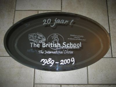 Jubileumspiegel handgegraveerd, blijvende herinnering