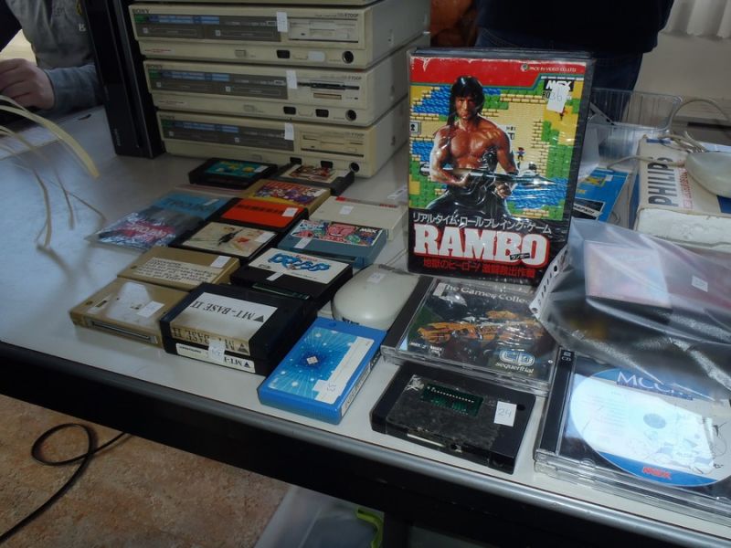 Gezellige MSX computer veiling op zaterdag 8 Febr. 2014