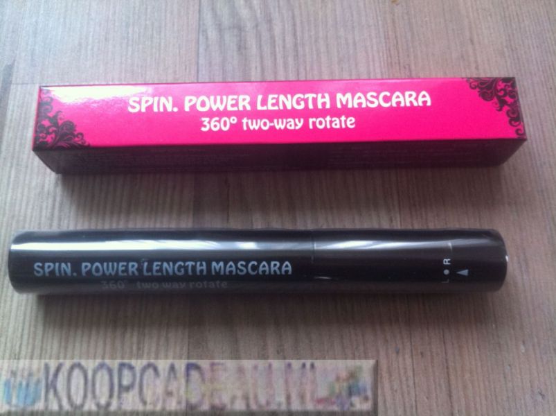 Mascara 360 graden auto draai