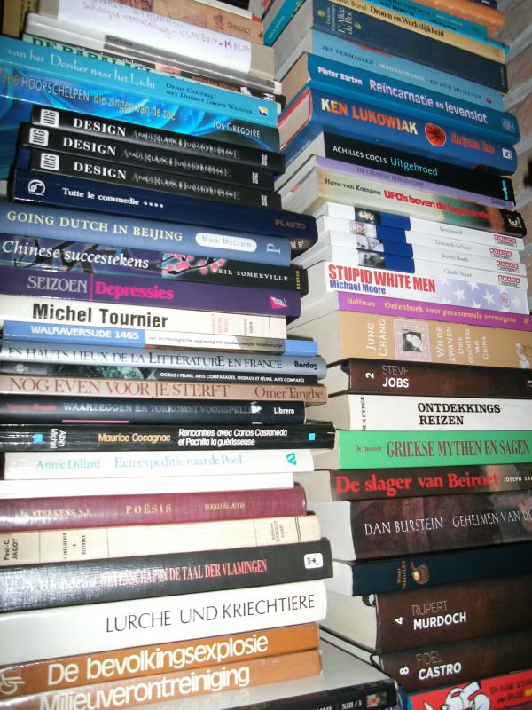 Ik verkoop al mijn boeken