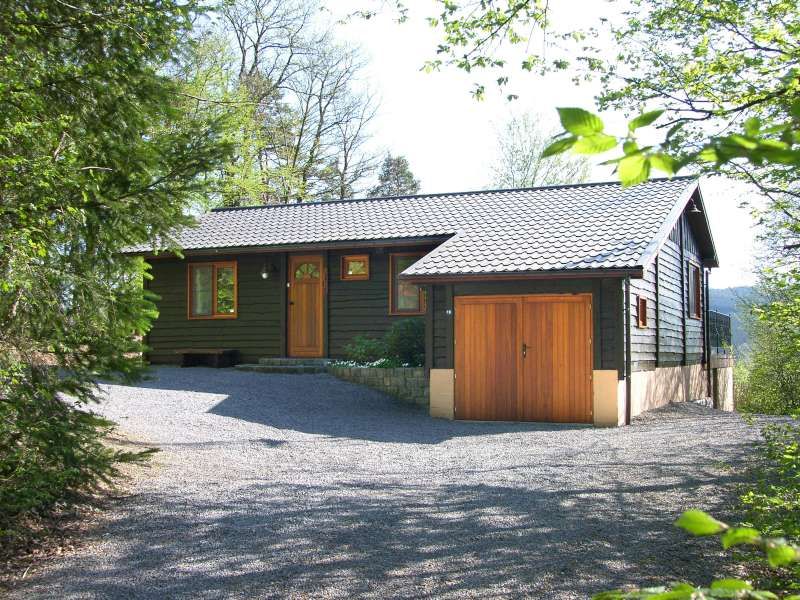 Ardennen te huur luxe chalet in Durbuy met enig mooi uitzicht