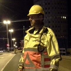 Yellow traffic verkeersregelaar