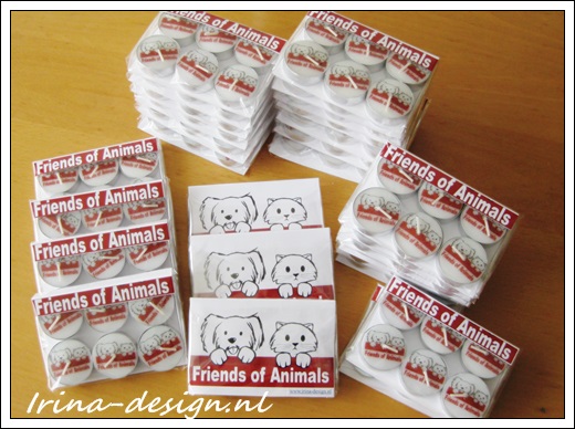 Waxinelichtjes met uw logo - set (6 stuks)