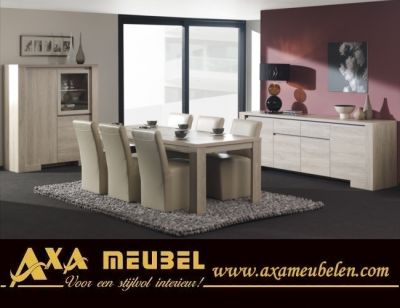 recor kast eik natuur tomba woonkamer AXA Meubelen Rotterdam