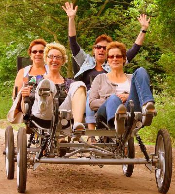 Velorette Groepsfietsen familiefietsen verhuur