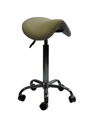 Goedkope Zadelkruk - Ponyseat - Zadelstoel (Wit en Zwart)