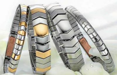 Gezondheid armband met magneten/pijnbestrijding