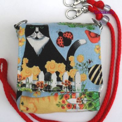 Katten tasje: Lieve Tuinpoezen