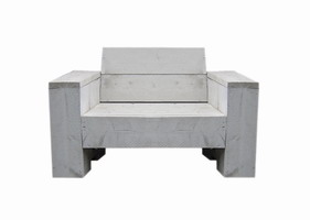 Stoel steigerhout  €109,99