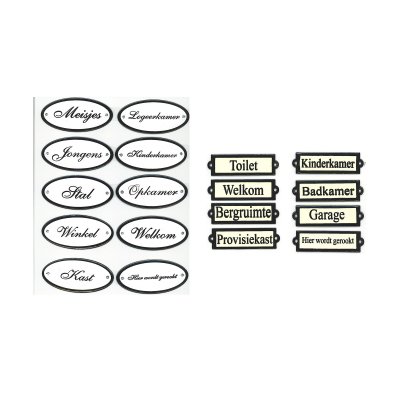 NOSTALGISCH EMAILLE HUISNUMMERS ECT SLECHTS VANAF 7,95!