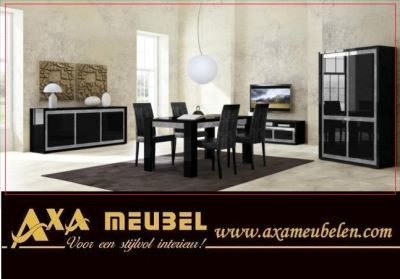 luxe design modern hoogglans wit woonkamers AXA Meubels