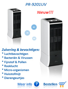 Luchtreiniger en bevochtiger