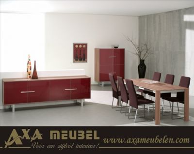 Modern design oranje kleur meubelen den haag breda rotterdam