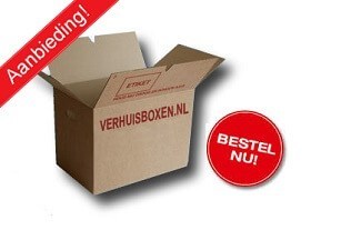 Professionele Topkwaliteit Verhuisdozen Premium Wit en Bruin.