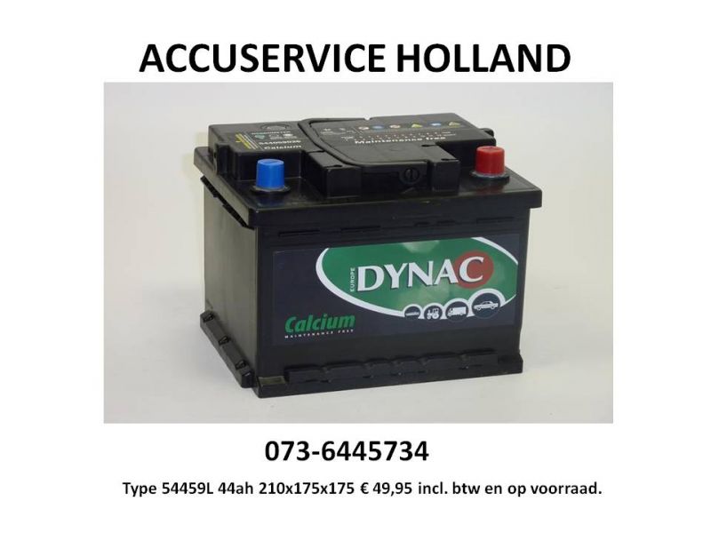 44 ah 12 volt ACCU type 54459L € 49,95