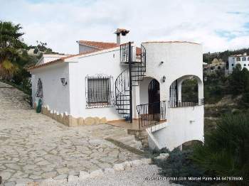 PRIJSVERLAGING vrijstaande villa in Benissa, Costa Blanca