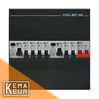 EMAT Groepenkast 6 Groepen 1 fase slechts 154,65 KEMA-KEUR